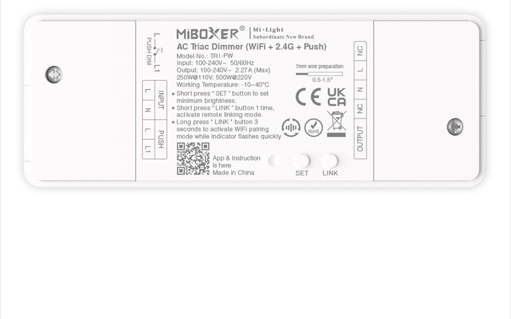 MiBoxer 500W AC Triac Dimmer