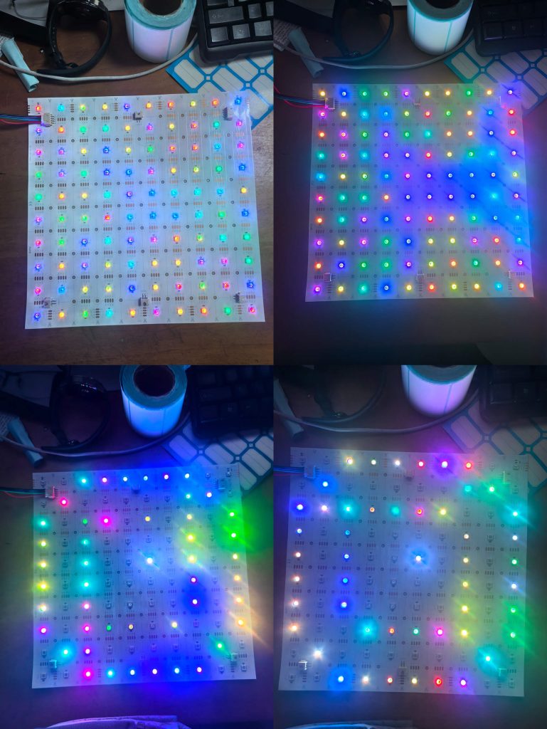 WLED ESP32 LED strip light controllers