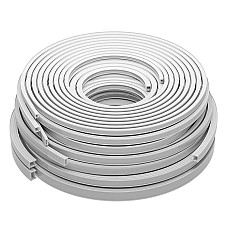 LED strip light covers in various sizes