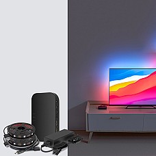 WiFi WS2812B TV Ambient Light Kit Supports Music & Voice