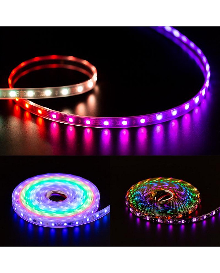 500 Modules LED WS2811 12 Mm IP68 - Pixels LED RGB 5V Pour Décoration Noël, écrans Lumière, Affichage Extérieur