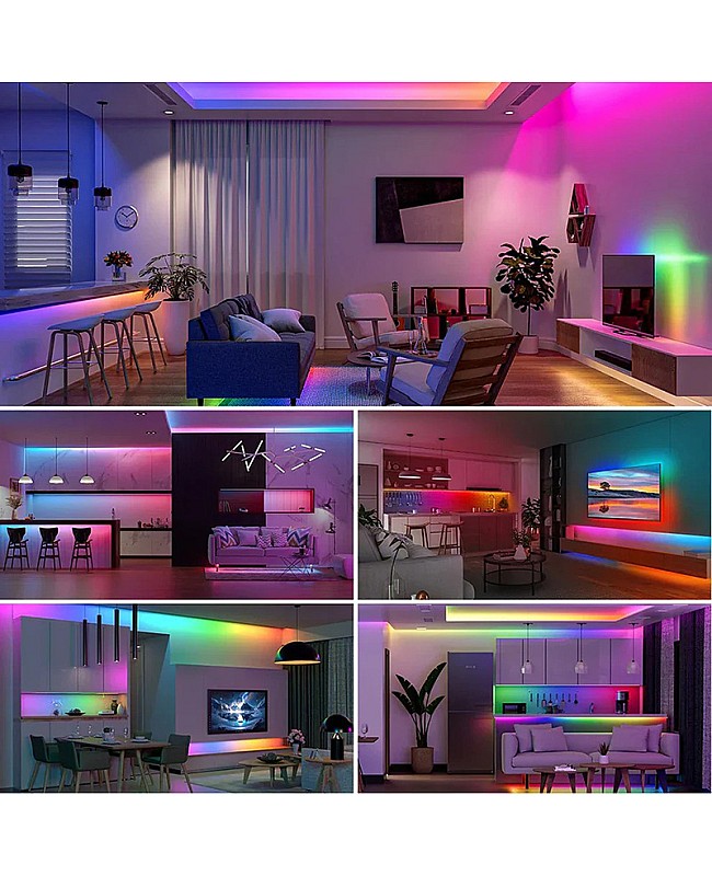 24V IC LED strips lighting effects