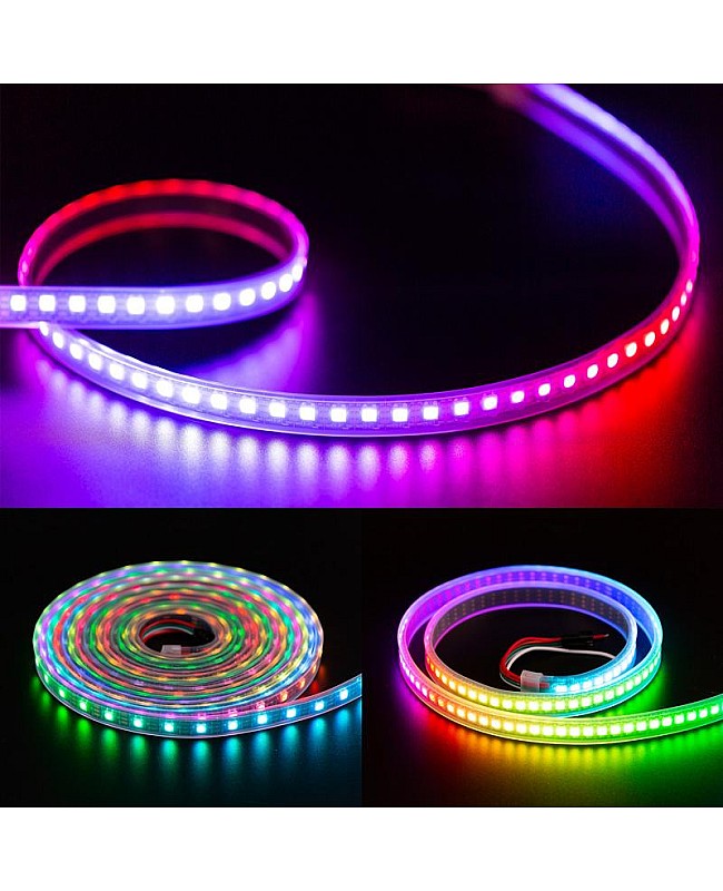 WS2812B Strips Can Achieve Hundreds Of Single Or Mixed Dynamic Lighting Effects