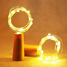 Cork Shaped LED Copper Wire String Light