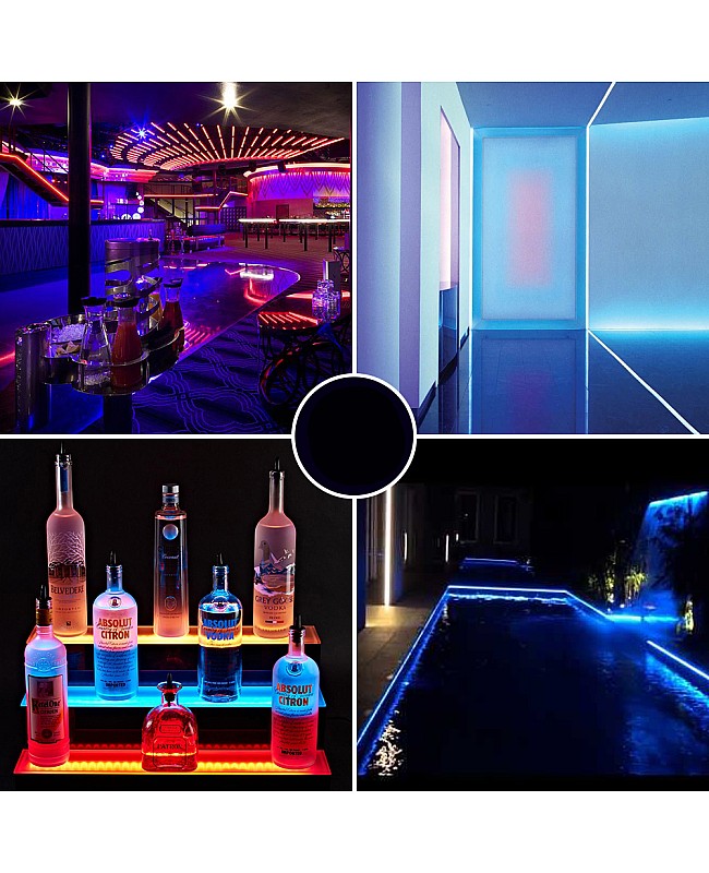 thumbnail image 2 of Aazon.co: TOPAI 24V Thin 5 Red COB LED Strip 16.4ft Narrow LED Tape 2 of 14