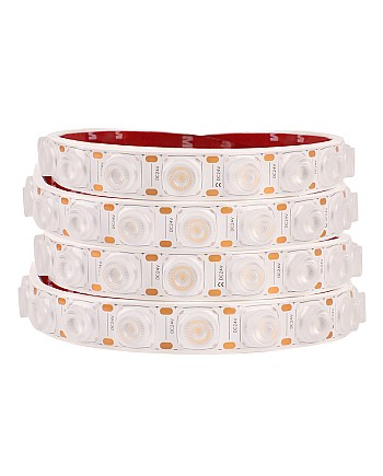 The outdoor wall washer lights are flexible, bendable and waterproof.