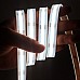dual white can led strip lights be used outside