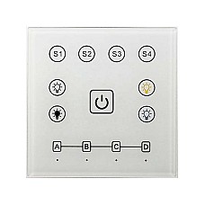 Single Color CCT 4 Zones DIY Touch Wall LED Controller