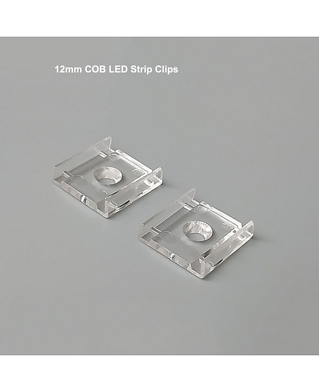 12mm COB LED strip mounting clips