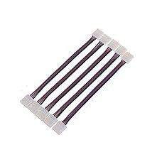 Double Side Solderless RGB LED Lighting Connector