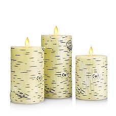 Birch Tree LED Candle Light