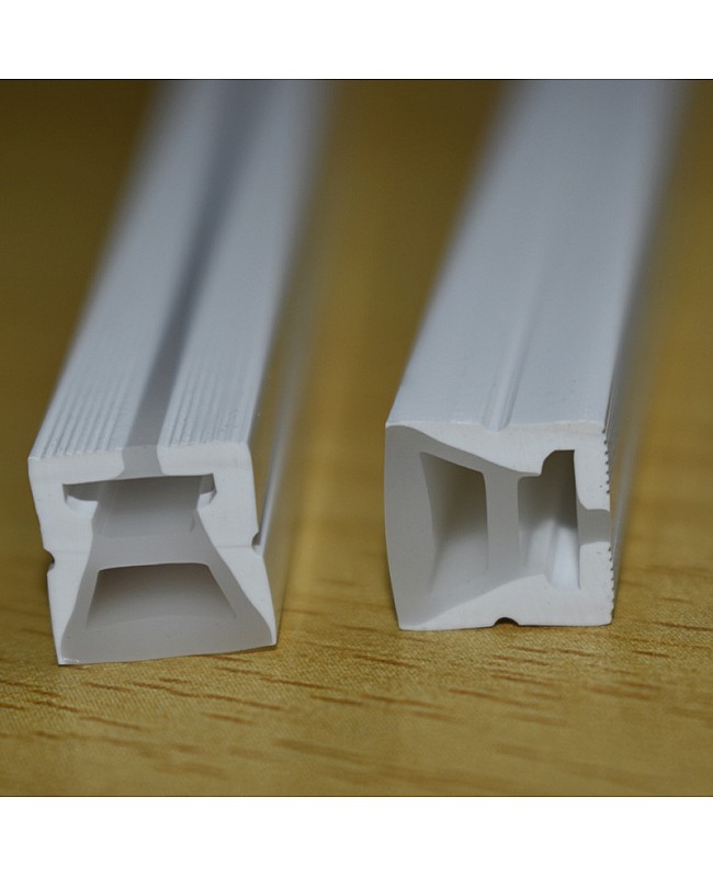 Outdoor bar lighting bendable channels