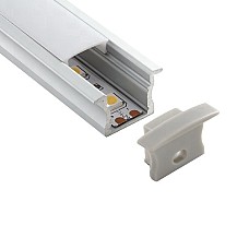 15MM Recessed LED Stripe Profiles For Wardrobe Lighting