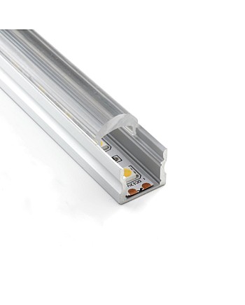 The aluminium LED strip profiles come with 30° lenses for focused lighting