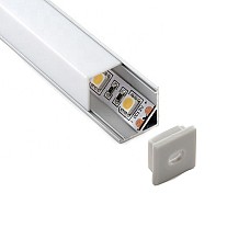 V shape LED corner profiles for under cabinet lighting
