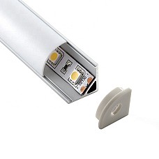 Corner Mounted 5050 LED Strip Alu LED Profil