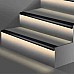 Anti-slip LED channels for stairs