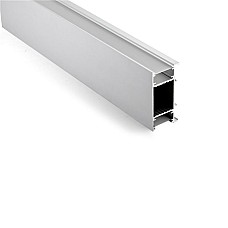 Surface Mounted LED Tape Aluminum Channel For Wall Light