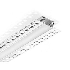 5/8 inch plasterboard trimless LED profiles and PC diffusers