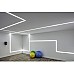 Plaster-in LED channels for modern residential lighting