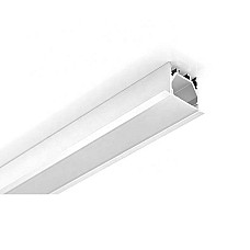 1 inch recessed led channels and diffusers for tape lighting