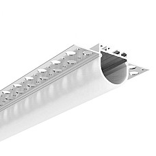 led strip light extrusion with round cover