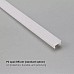 PC frosted covers for under cabinet LED lighting channels
