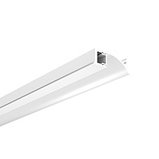 LED strip channel diffusers are best option for under-cabinet lighting.