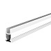 LED channels for glass shelf lighting