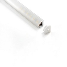 45 degree angled IP68 waterproof LED corner channel