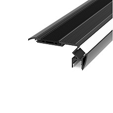 up and down black led profil aluminium