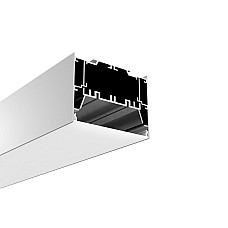 4 inches led strip track diffuser