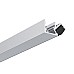 Aluminum light channel mounting clips