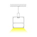 Pendant LED Strip Aluminium Profile