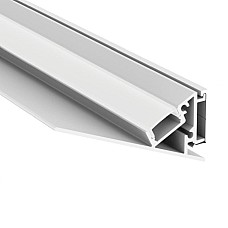 Indirect Light LED Channel Diffuser For Wall Lighting