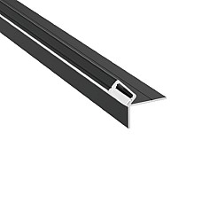 black wall cove lighting channels