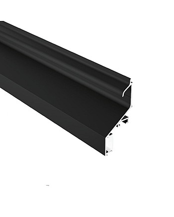 Aluminum LED channels for window and roof edge lighting