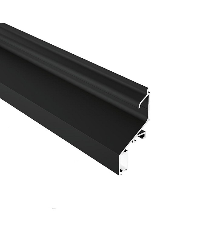 Aluminum LED channels for window and roof edge lighting