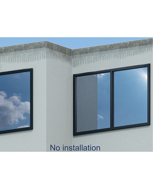 Before install the architectural exterior LED channel black aluminum