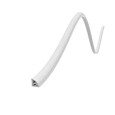 45° silicone LED channels. flexible and bendable.