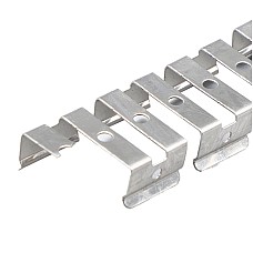 Bendable holders for LED neon flex strips