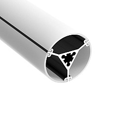 360 degree round suspended LED profile light