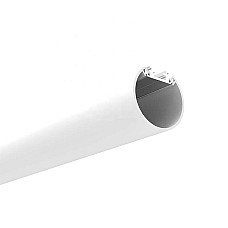 The LED strip profiles come with 40mm round diffusers for modern pendant lighting
