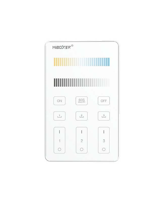 MiBoxer U2 panel remotes for tunable white LED lighting.