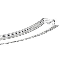 Bendable aluminum LED strip light channels and silicone diffusers