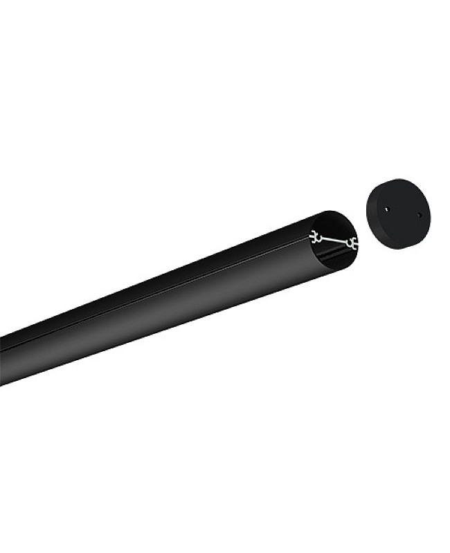 Black Round Pendant LED Profiles