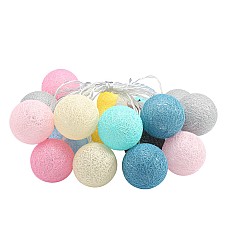 Cotton Ball Style LED Rope Light