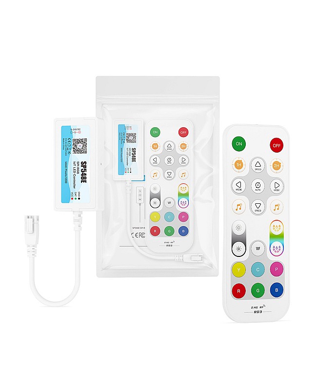 SP548E WiFi SPI LED controller for addressable lights