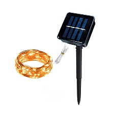 Waterproof Multicolor Solar String Lights Outdoor