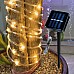 solar rope light christmas tree